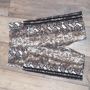 Adidas Brown Snake Print Shorts
